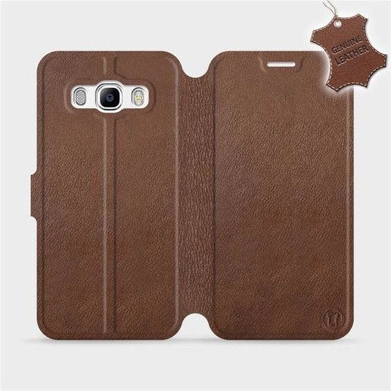 Hülle für Samsung Galaxy J5 2016 - Farbe Brown Leather