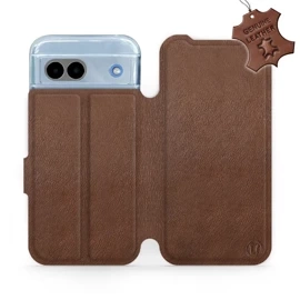 Hülle für Google Pixel 8A - Farbe Brown Leather