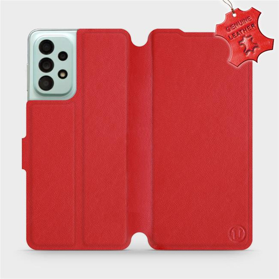 Hülle für Samsung Galaxy A33 5G - Farbe Red Leather