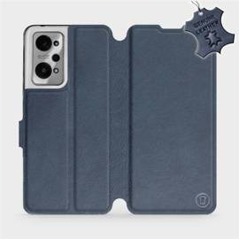 Hülle für Realme GT 2 - Farbe Blue Leather