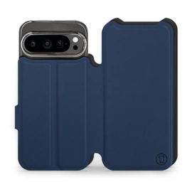 Hülle für Google Pixel 9 Pro - Farbe Marine mit Schwarz