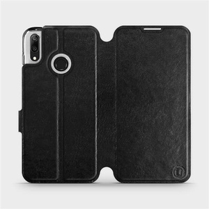 Hülle für Huawei Y7 2019 - Farbe Black&Orange