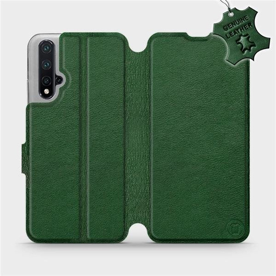Hülle für Huawei Honor 20 - Farbe Green Leather