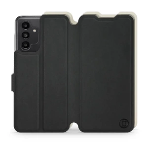 Hülle für Samsung Galaxy A13 5G - Farbe Schwarz mit Platin