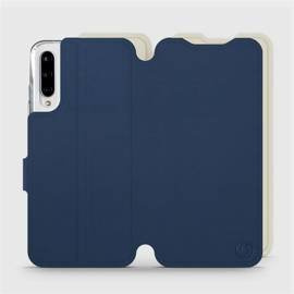 Hülle für Xiaomi Mi A3 - Farbe Marineblau mit Platin