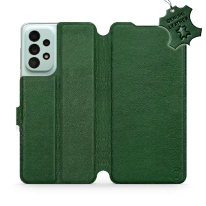 Hülle für Samsung Galaxy A33 5G - Farbe Green Leather