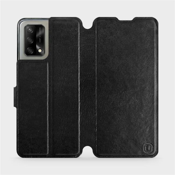 Hülle für OPPO A74 - Farbe Black&Orange