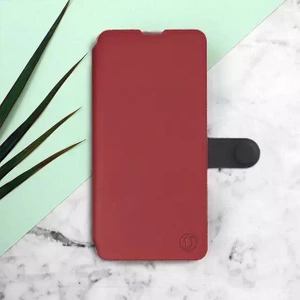Hülle für Motorola Moto G53 5G - Farbe Dunkelrot mit Schwarz