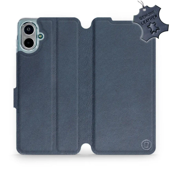 Hülle für Samsung Galaxy A07 - Farbe Blue Leather