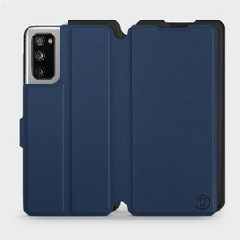 Hülle für Samsung Galaxy S20 FE - Farbe Marine mit Schwarz