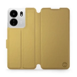 Hülle für Xiaomi POCO C65 - Farbe Gold&Orange