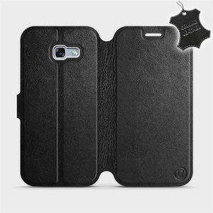 Hülle für Samsung Galaxy A5 2017 - Farbe Black Leather