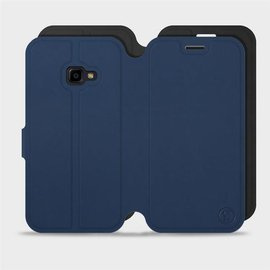 Hülle für Samsung Galaxy Xcover 4 - Farbe Marine mit Schwarz