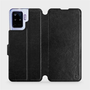 Hülle für OPPO Reno 5 Lite - Farbe Black&Orange