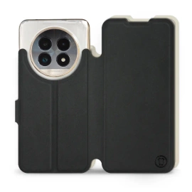 Hülle für Realme 13 Pro Plus - Farbe Schwarz mit Platin