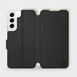 Hülle für Samsung Galaxy S22 - Farbe Schwarz mit Platin