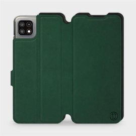 Hülle für Samsung Galaxy A22 5G - Farbe Grün mit Schwarz