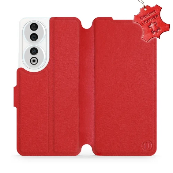 Hülle für Huawei Honor 90 - Farbe Red Leather