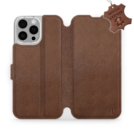Hülle für Apple iPhone 16 Pro Max - Farbe Brown Leather
