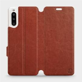 Hülle für Sony Xperia 10 II - Farbe Brown&Gray