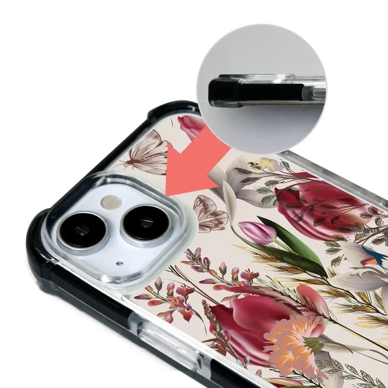 Hülle MagSafe Elite Bumper für Apple iPhone 15 Pro - Farbe D002D