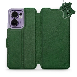 Hülle für OPPO Reno 13 F 5G - Farbe Green Leather