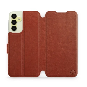 Hülle für Samsung Galaxy M15 5G - Farbe Brown&Orange