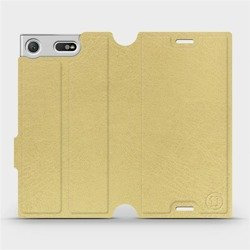 Hülle für Sony Xperia XZ1 Compact - Farbe Gold&Gray