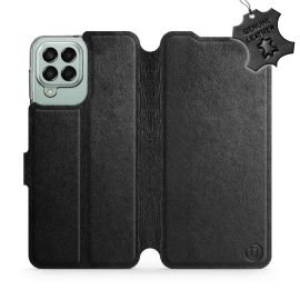 Hülle für Samsung Galaxy M33 5G - Farbe Black Leather