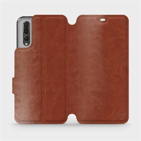 Hülle für Huawei P20 Pro - Farbe Brown&Orange