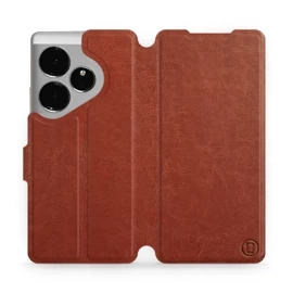 Hülle für Realme GT 6 - Farbe Brown&Orange