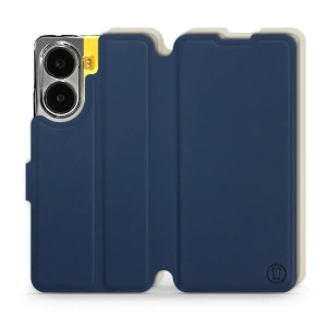 Hülle für Xiaomi POCO X7 Pro - Farbe Marineblau mit Platin