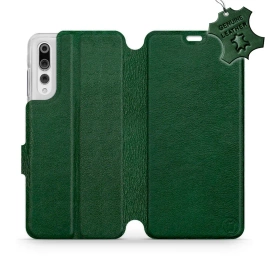 Hülle für Huawei P20 Pro - Farbe Green Leather