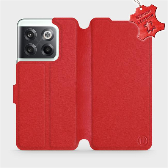 Hülle für OnePlus 10T - Farbe Red Leather