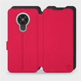 Hülle für Nokia 5.3 - Farbe Rot mit Schwarz