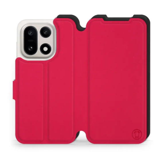 Hülle für OnePlus 15 - Farbe Rot mit Schwarz