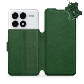 Hülle für Xiaomi POCO F6 Pro - Farbe Green Leather