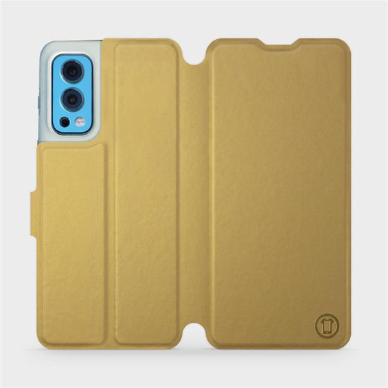 Hülle für OnePlus Nord 2 5G - Farbe Gold&Orange