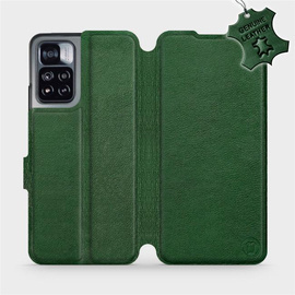 Hülle für Xiaomi Redmi Note 11 Pro - Farbe Green Leather