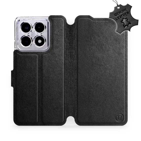 Hülle für Xiaomi 14T Pro - Farbe Black Leather
