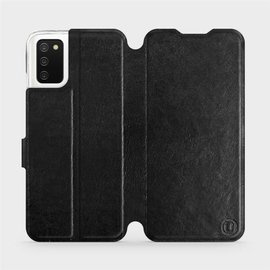 Hülle für Samsung Galaxy A02S - Farbe Black&Gray