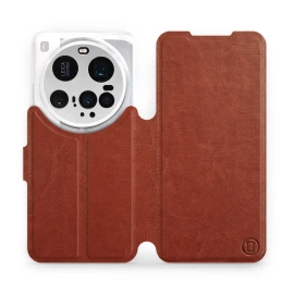 Hülle für Xiaomi 15 Ultra - Farbe Brown&Orange