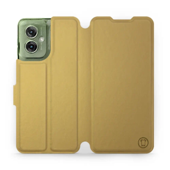 Hülle für Motorola Moto G55 5G - Farbe Gold&Orange