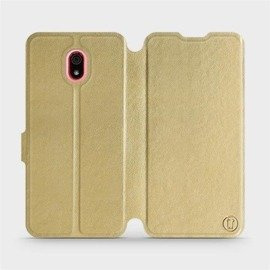 Hülle für Xiaomi Redmi 8A - Farbe Gold&Orange