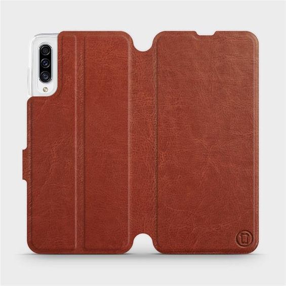 Hülle für Samsung Galaxy A30s - Farbe Brown&Orange