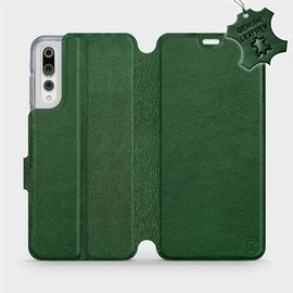 Hülle für Huawei P20 Pro - Farbe Green Leather