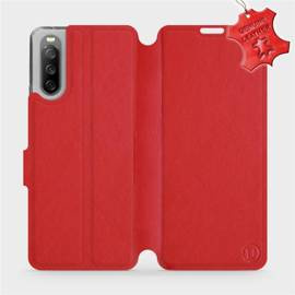 Hülle für Sony Xperia 10 III - Farbe Red Leather