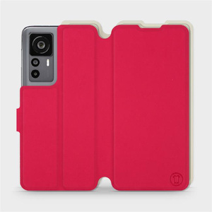 Hülle für Xiaomi 12T - Farbe Rot mit Platin