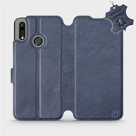 Hülle für Huawei P Smart 2019 - Farbe Blue Leather