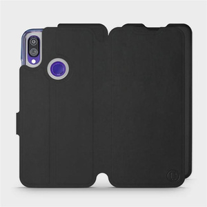 Hülle für Xiaomi Redmi Note 7 - Farbe Schwarz mit Schwarz
